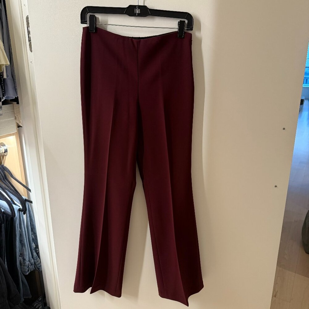 Theory Crepe Flare Pants